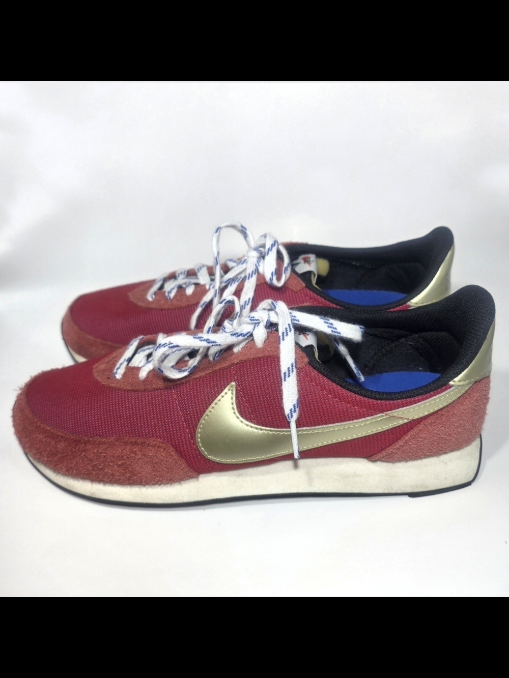 Nike DBreak-Type Men's Running Sneakers Size 10.5 Red/Gold DC8865-600
